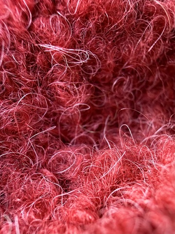 Sesia Nuvolari Bouclé Garn 350m/100g Rosso India foto 3